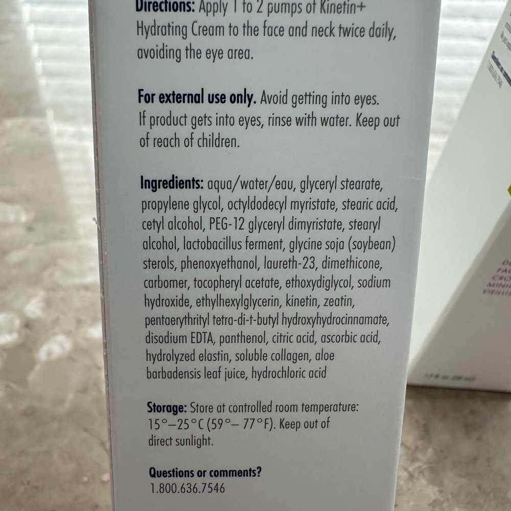 2 Pack Obagi Kinetin+ Hydrating Cream 

Sealed New in Box - Picture 4 of 10